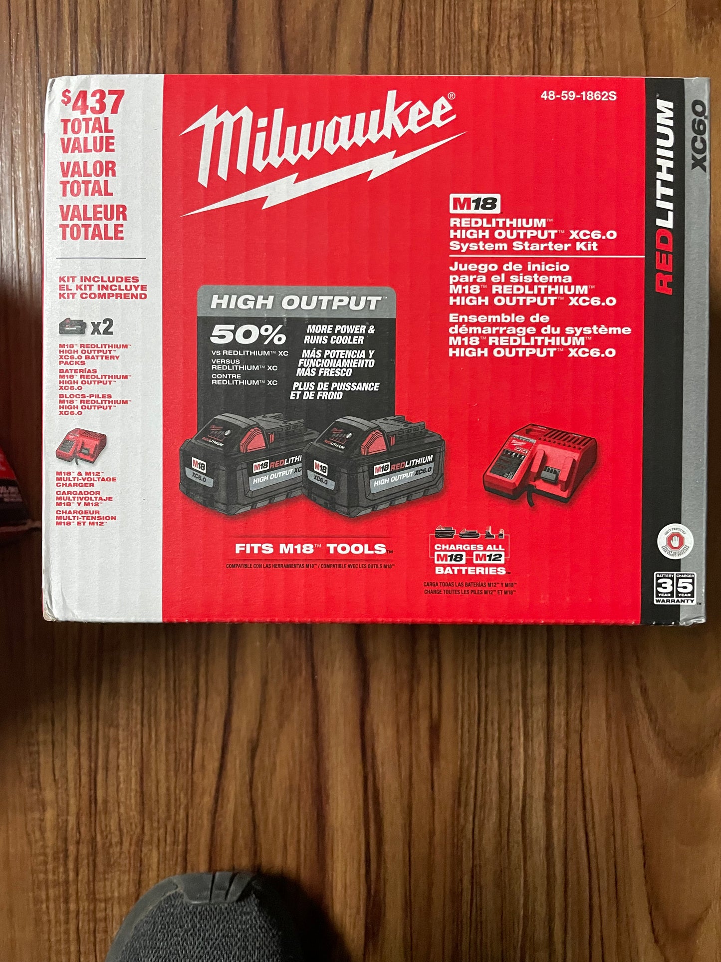 Milwaukee M18 High Output 6.0 Starter Kit