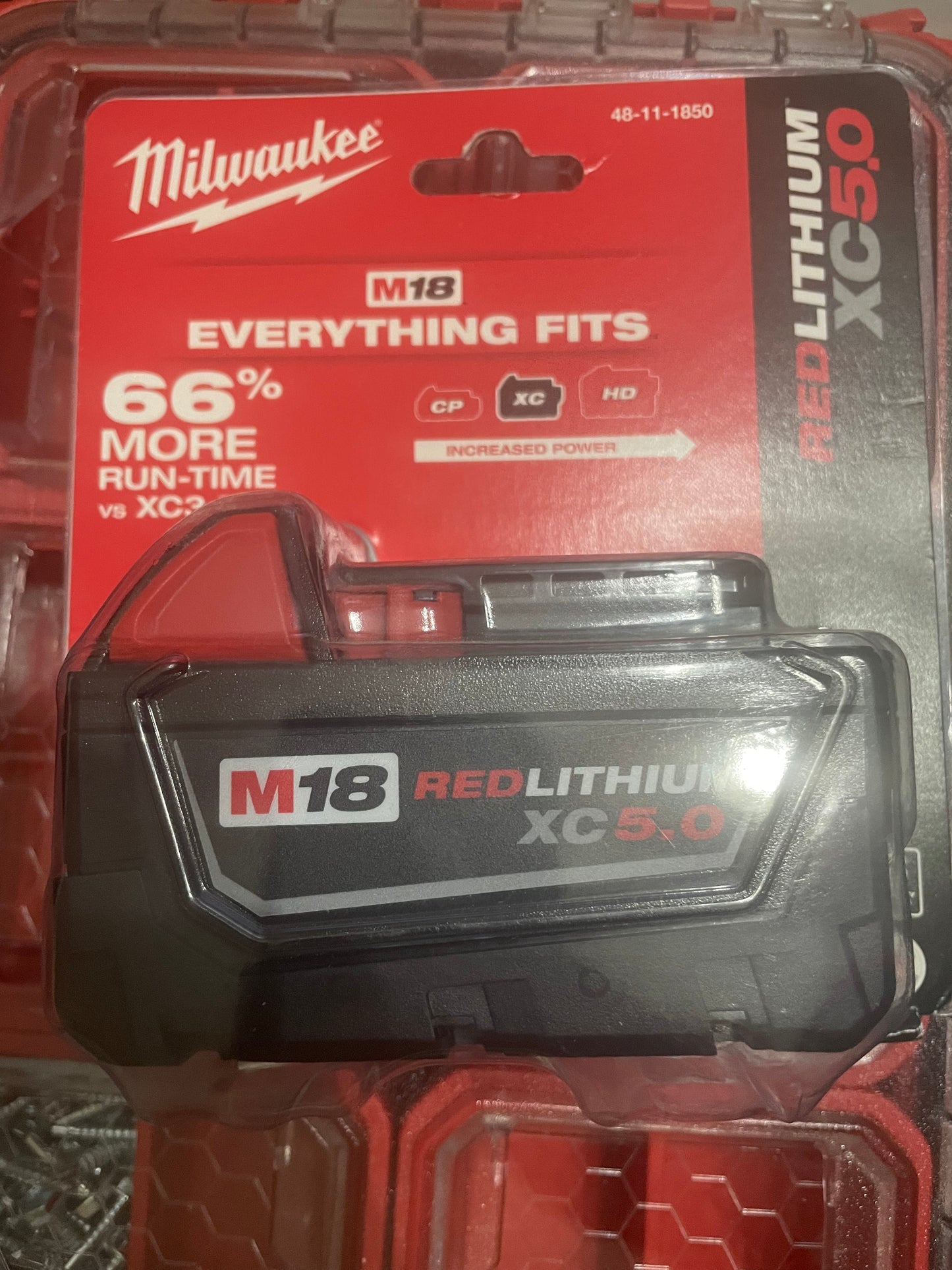 Milwaukee M18 XC5.0 Battery